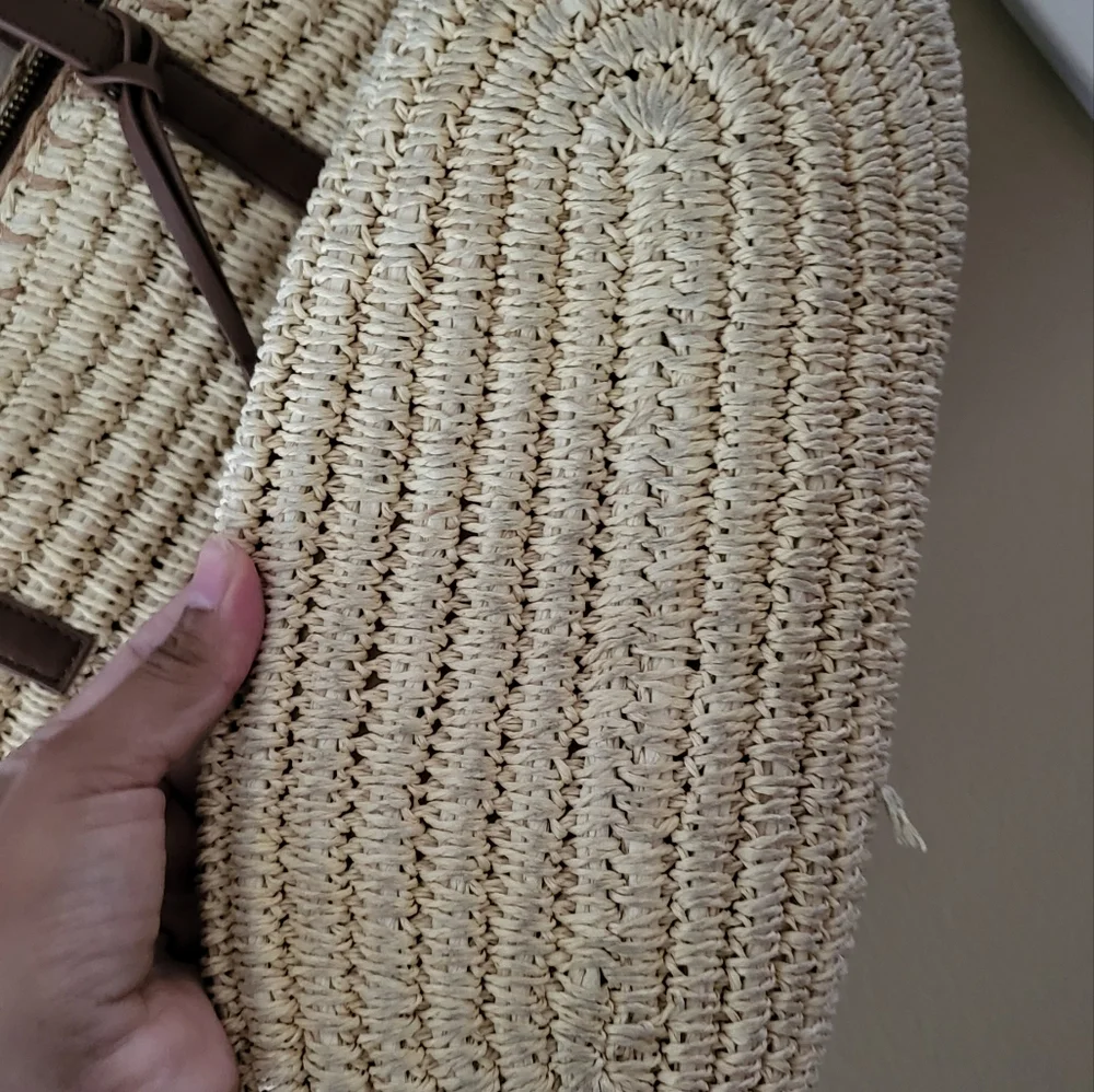 Talbots Straw Tote Purse - Picture 13 of 14